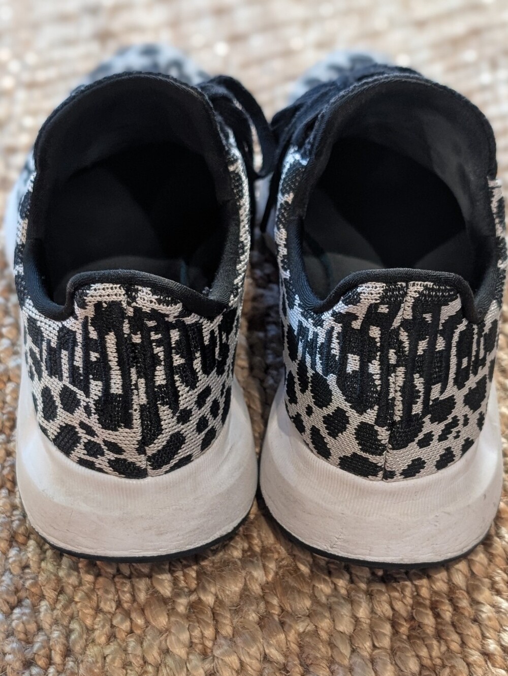 Adidas Black and White Leopard Sneakers - REDUCED Shipping🚢 - Picture 2 of 8